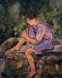 Siedząca młoda kobieta, 1930